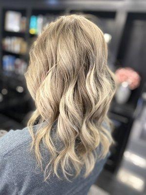 Beautiful blend on this Air Touch Balayage