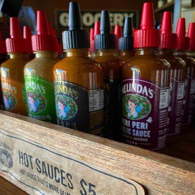 Provisions: get your Melinda's Hot Sauces at MAX'S DELI