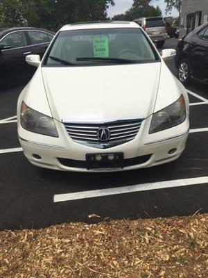 2007 Acura RL Base AWD 4dr Sedan with 85K for $13,900