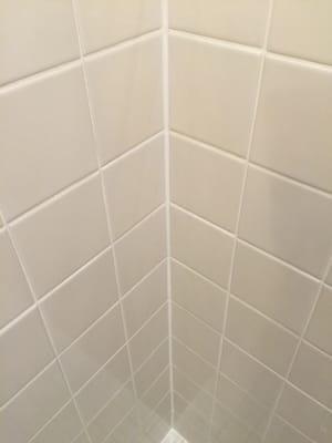 Fantastic job repairing and cleaning my bathroom shower tiles and grout