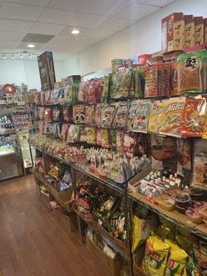 Candy snack isle