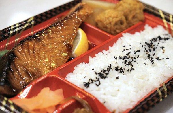 Salmon Teriyaki Bento Box