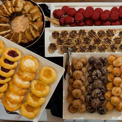 Our award winning brunch buffet has everything you could imagine, including these gorgeous pastry options!