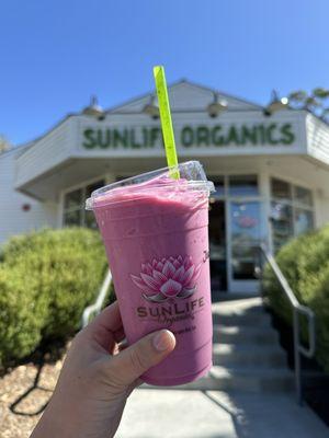 Pink Cloud smoothie