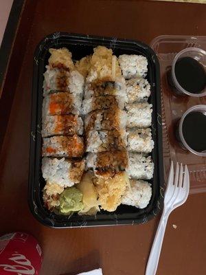 Chicken Tempura Roll Shrimp Tempura Roll