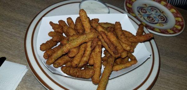 Fried string beans special starter