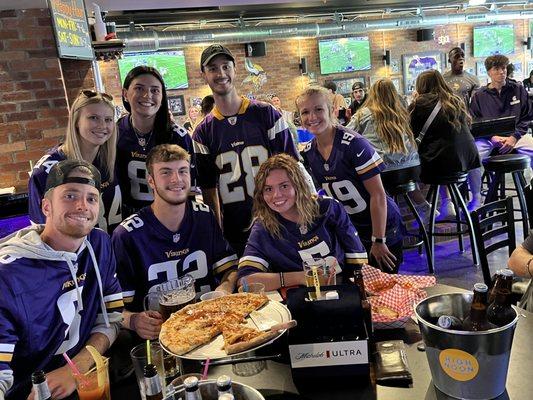 Vikings game @ ZaZa's