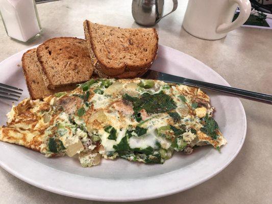 Egg white Veggie Omelet