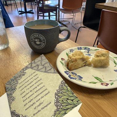 Wonderful scones & delicious coffee!