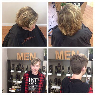 Men's cut by Julie