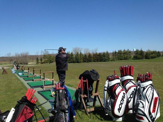 Come expereince the difference of true Tour fitting at our outdoor facility