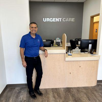 Dr. Hiten Upadhyay
MD, FAAE is a board-certified Emergency Physician. Medical Director and CEO of Professional Urgent Care Services.