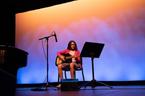 Guitar Strumming into Spring!  Our guitar students strummed their way into our hearts at the Spring Music Recital.