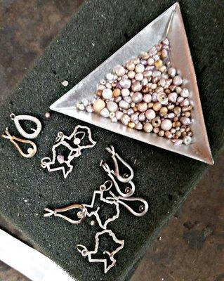 Take home a piece of San Angelo with one of our Concho pearl pieces.