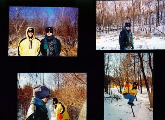 My little bro and I at the Reservoir back in 2001 way before they paved over it all.