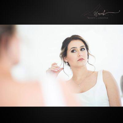 makeup and style for a formal event. Photographer: Nina Sutherland Photography