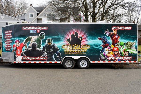 Gotta Go Gaming video game party truck