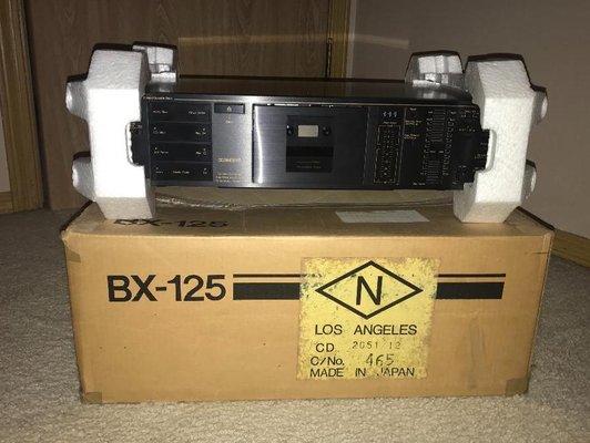 Nakamichi BX125 Cassette Deck (2-head)