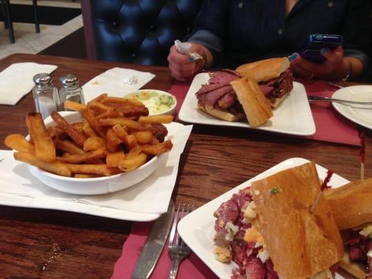 "The Hewlett" - Pastrami & Corned Beef with Russian & Cole Slaw