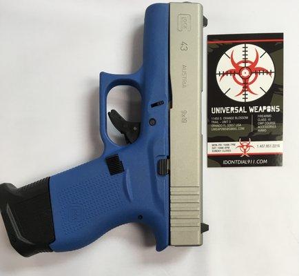 Customize your weapon with our Cerakote painting service.