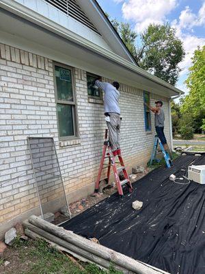 installing new windows