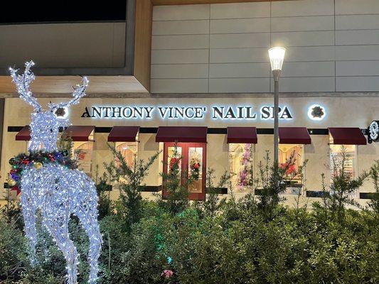 Beautiful evening at Anthony Vince Nail Spa!