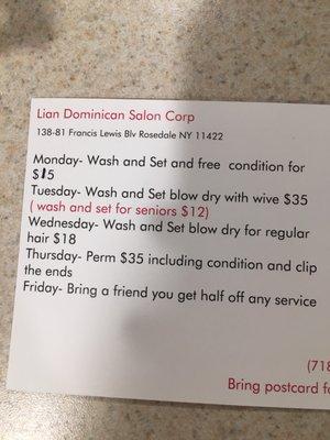 Lian Dominican Salon