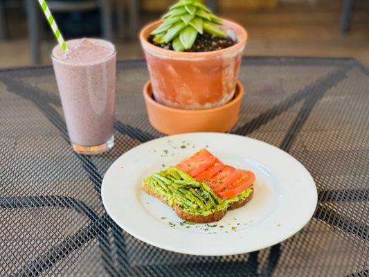 Veggie toast