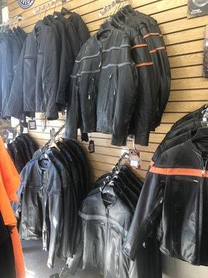 Leather jackets