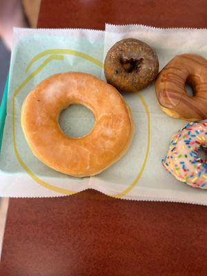 a giant donut!