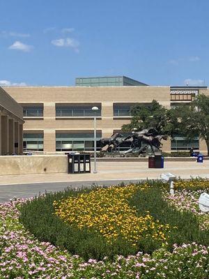 Area outside Bush library