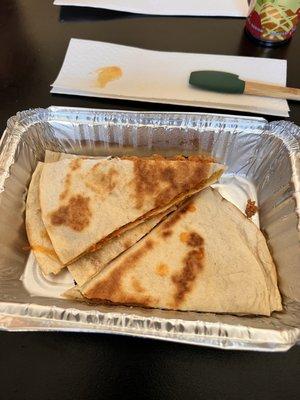 Chicken quesadilla