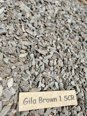 Gila Brown 1/2" Screened Landscape Rock