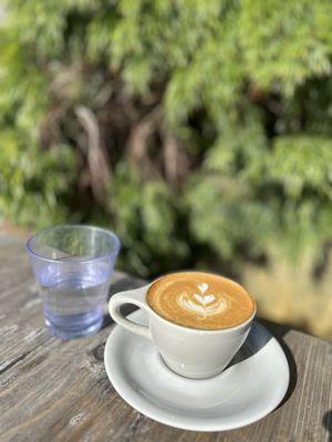 Sunny Friday cappuccinos are the best!