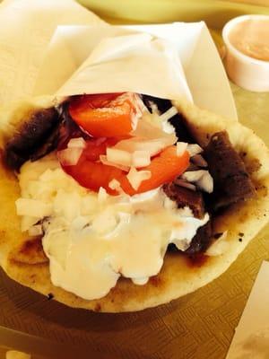 Lamb gyro!