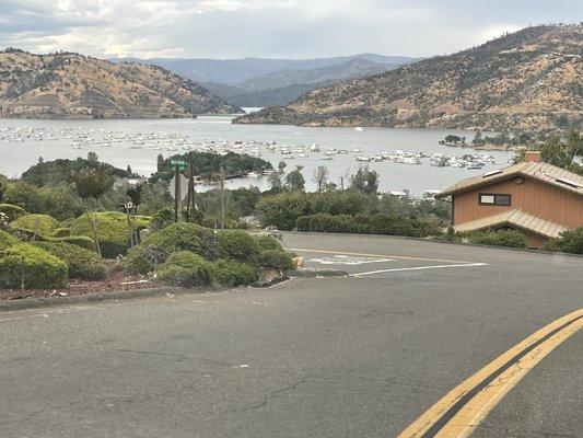 View of Lake Oroville from my street.