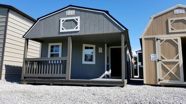 Deluxe Lofted Barn Cabin 16x40