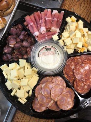 Cheese and meat platters!