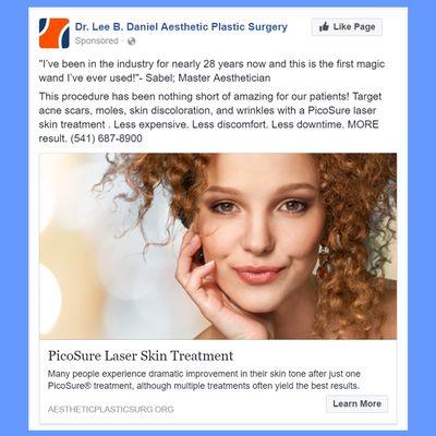 Plastic Surgery Business Facebook Ad