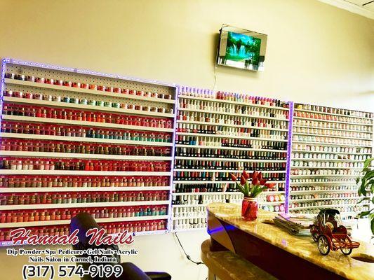 Beauty salon at  Hannah Nails - Nail salon in Carmel Indiana 46032