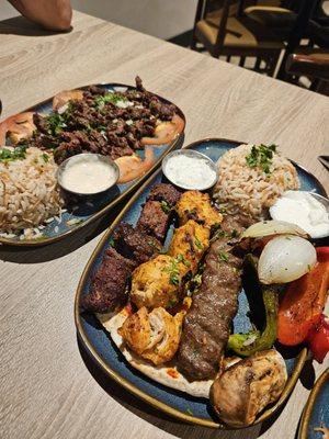 BEEF SHAWARMA MIXED GRILL