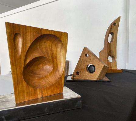 Wood Sculpture by Juan Velasco.