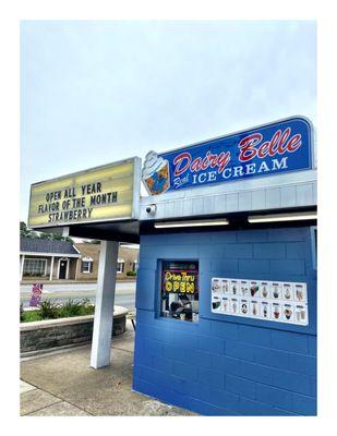 Dairy Belle 7102 Calumet Ave, Hammond, IN. The Real IceCreams  Sundaes Shakes Desserts HotDogs etc. Open All Year Long. . Cool!