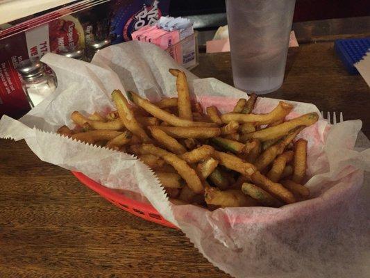 Zucchini fries that actually look like fries!