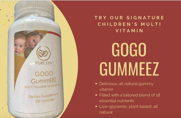 These are great gummeez for the young ones.  Great nutrients and pharmaceutical grade.