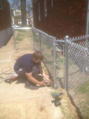 Chain-link, Steel and Metal Fence 
Professional Fencing Installations. The Best Fence Company To Add Value To Your Home Or Business