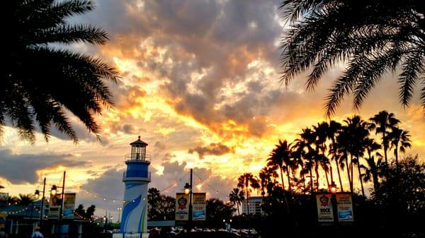 Sunset in Jupiter, Florida