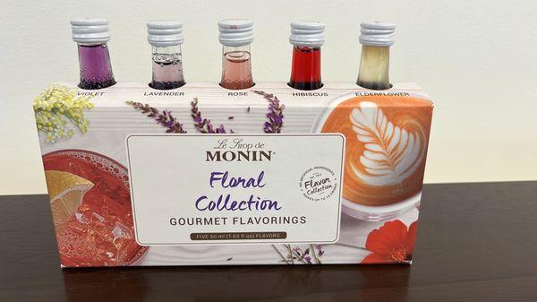 Monin "Floral Collection" Gourmet Flavorings ($9.99)