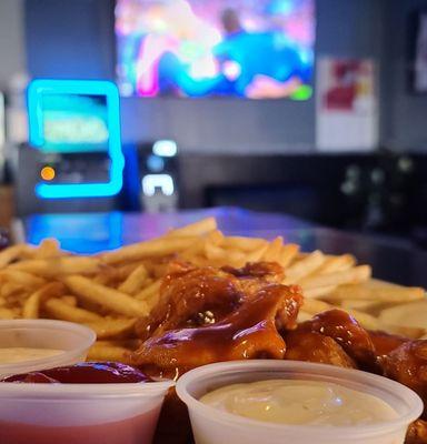 World Cup Soccer, wings & fries   By HealthybyHeath, Heath Anderson