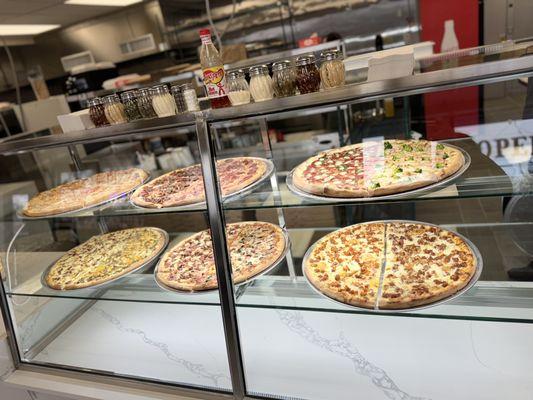 Slices are ready! FRESH & HOT !